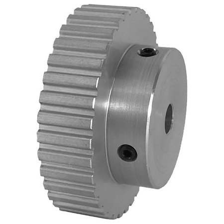 B B Manufacturing 36XL037-6A4, Timing Pulley, Aluminum, Clear Anodized,  36XL037-6A4